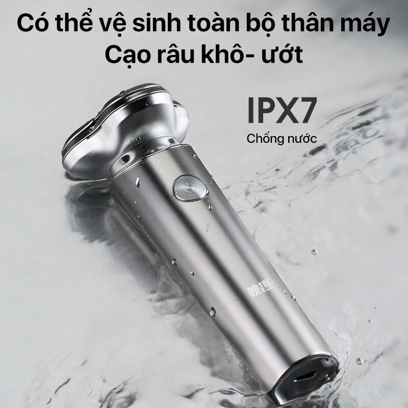 Máy Cạo Râu Enchen X2✨X5✨X8  Chống Nước IPX7✨Cạo khô✨Uớt✨Đầu Dao 3D Lưỡi Dao Tự Động Mài Pin 60 Ngày