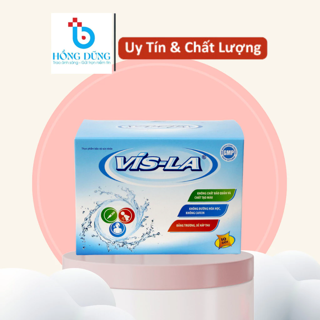 Vis-la bổ sung nước điện giải vitamin tăng cường và phục hồi sức khỏe