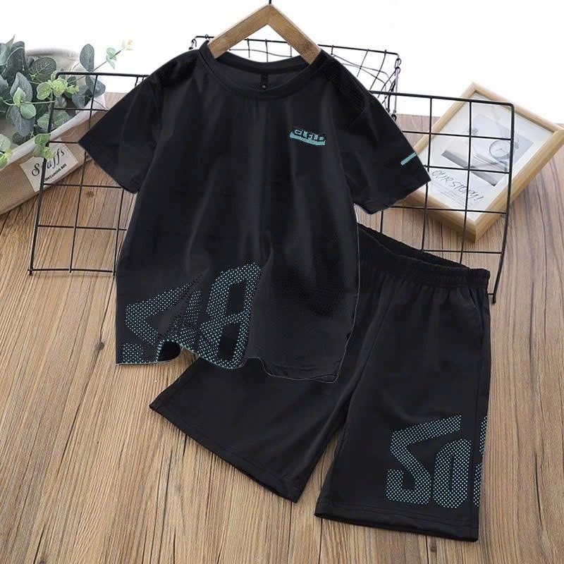 Bộ quần áo bé trai  mẫu chữ CLEI-D , size 18-52kg . Thiết kế kiểu dáng thể thao năng động. H53