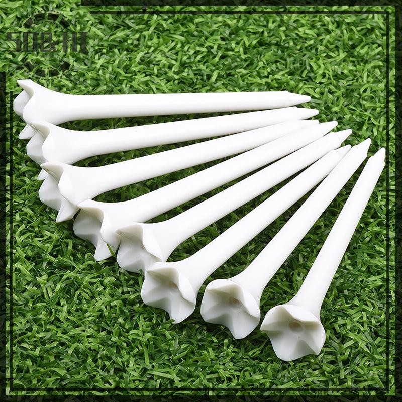 [SD& HI] 10 chiếc Tee 70mm 83mm Tee nhựa dài Tee Golf Tee 4 móng vuốt Phụ kiện chơi gôn bằng nhựa dành cho người chơi gôn (vn)