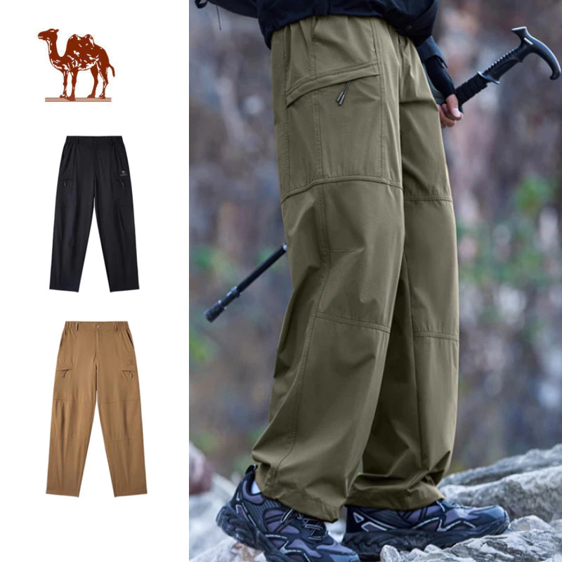 CAMEL CROWN  Quần Lót Nam Thẳng Chống Ẩm Nhanh Khô Phù Hợp Đi Outside Quần Dài Thường Ngày
