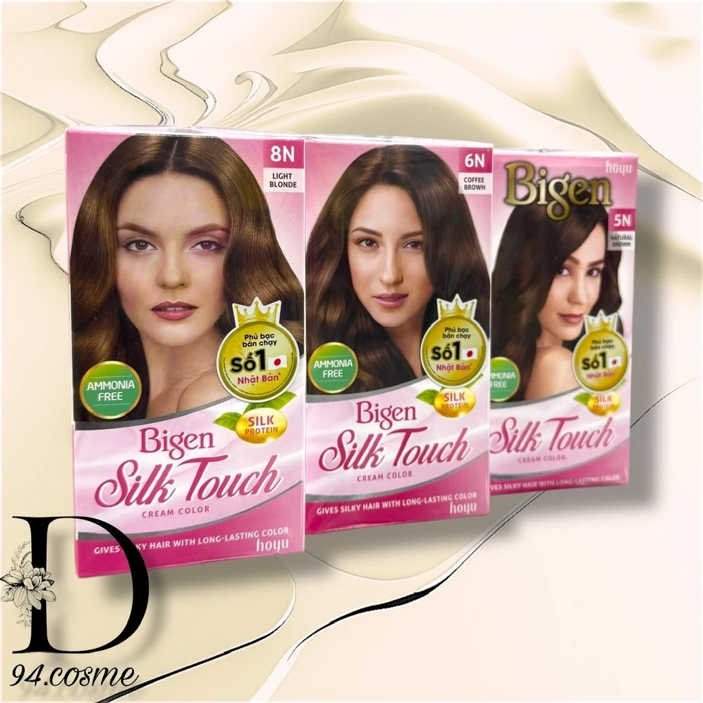 Thuốc nhuộm phủ bạc Bigen Silk Touch
