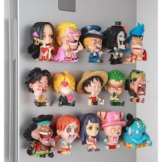 Nam Châm Gắn Tủ Lạnh 14 Nhân Vật anime one piece garagekit luffy ace zoro