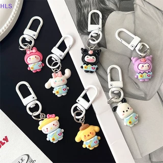 Móc Khóa Hình sanrio kuromi hello kitty cinnamoroll Dễ Thương