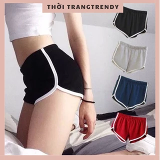 Quần Short Lưng Thun Màu Trơn Thời Trang Mùa Hè Cho Nữ Có Thể Mặc Ngoài Hoặc Làm Quần Lót Trong QK-0012 - rosa babytee