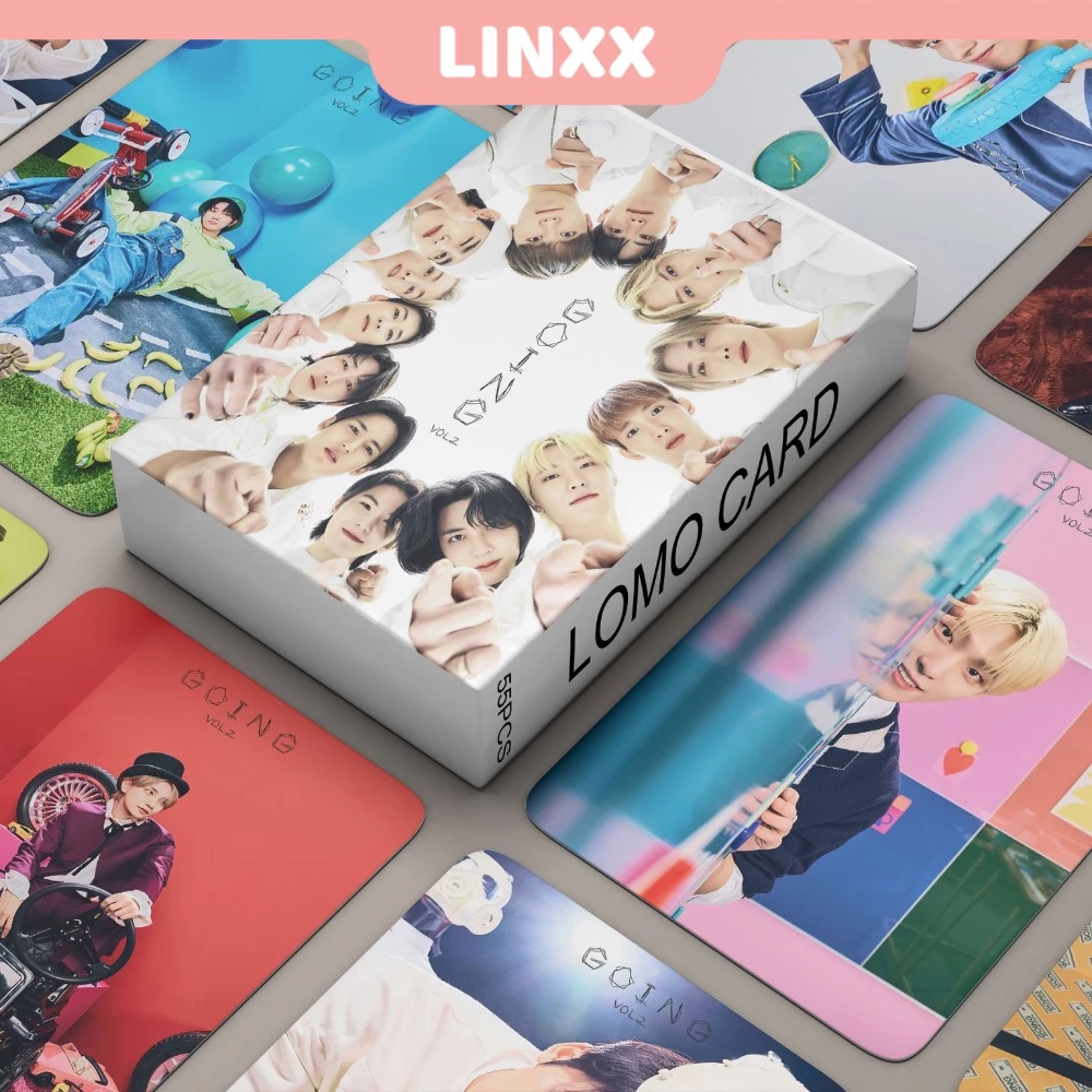 Hộp 55 Ảnh lomo card Nhóm Nhạc seventeen Go