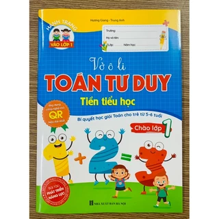 Vở ô ly Toán tư duy cho bé từ 4-6 tuổi