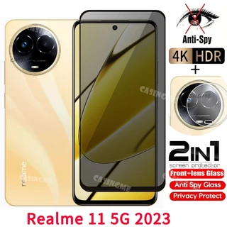 Kính Cường Lực Chống Nhìn Trộm Bảo Vệ Màn Hình Cho realme 11 5g 11x 2023 realme11 realmi realme 11 11realme 2023 4g 5g