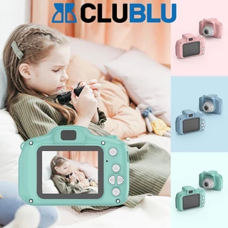 <CLUBLU> Máy Ảnh Mini Kỹ Thuật Số Siêu Dễ Thương Digital Camera Mini HD Hoạt Hình Dễ Thương Có Thể Phù Hợp Với Trẻ Em Màu Sắc Cute Màu Hồng Xanh Tử Ngh