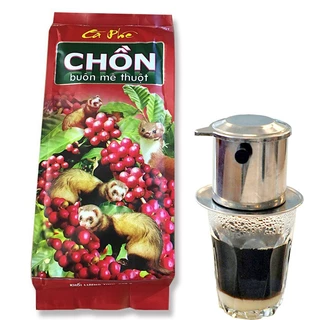 Cà phê pha Phin truyền thống Chồn Buôn Mê Thuộc của công ty Cao Đại Nguyên 500gr.