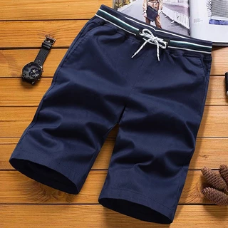 Quần Short cotton Ống Rộng Thời Trang Mùa Hè Dành Cho Nam