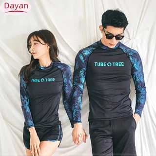 Bộ 2 Bộ Đồ Bơi Chống Nắng Nữ Top + Quần Short Dài Tay In Hoa Nhanh Khô Chia Đồ Bơi Đồ Bơi Tắm