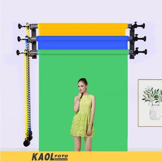 Trục kéo xích 3 phông nền cho studio tiện lợi