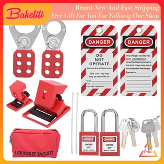 Bakelili Lockout Tagout Kit Ổ khóa di động cho các trạm khóa thẻ