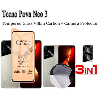 Tecno Miếng Dán Bảo Vệ Ống Kính Máy Ảnh 3 Trong 1 Cho tecno Nova neo3 2 pova 5 4 4 pro 3