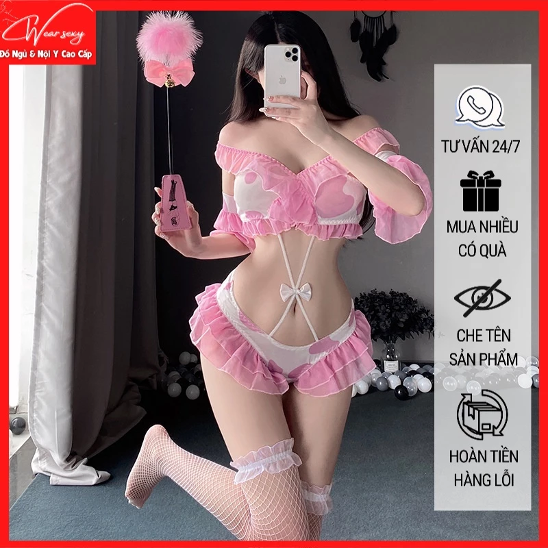 Coslay Cô Gái Thỏ Dễ Thương Gợi Cảm Đồ Lót Sexy Nóng Bỏng 2699 [CWEAR.SEXY_ĐỒ NGỦ & NỘI Y CAO CẤP]