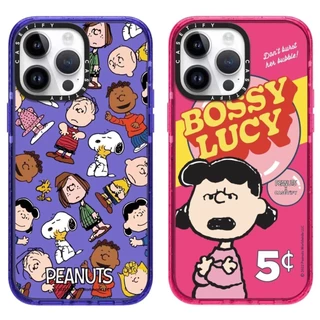 Vỏ Đôi Màu Cho Samsung Galaxy S24 Ultra S23FE S22 Plus S21 FE S20 Note20 Ultra Snoopy TPU Mềm Chống Sốc Bảo Vệ Toàn Diện Vỏ Điện Thoại