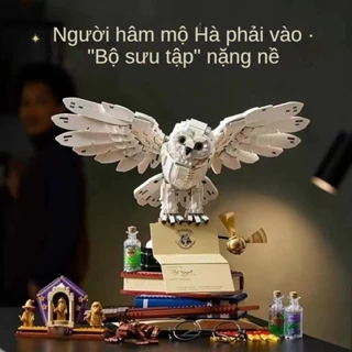 Harry potter Bộ Đồ Chơi Lắp Ráp Hình Chim Cú Độc Đáo