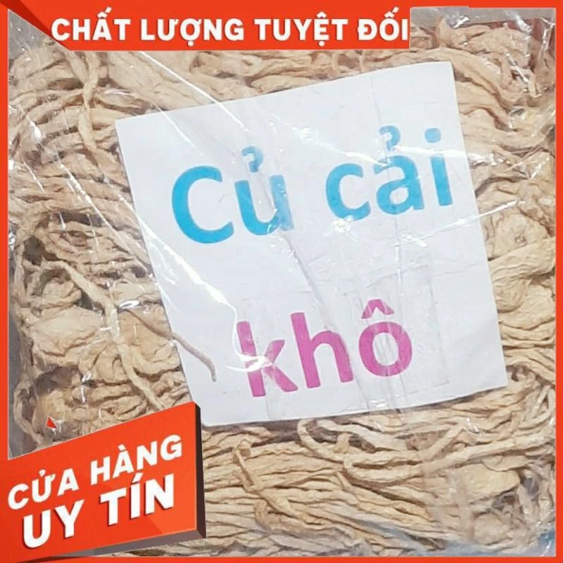 Củ cải sấy khô 500gr sợi to - ngon - không chất bảo quản - ăn chay - ăn kiêng rất dễ chế biến Thiên Thảo Orgnic
