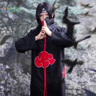 {Danh Xuan} animer cosplay Costume Akatsuki Itachi Cloak Superior Quality Anime convention mới