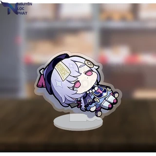 Mô hình standee Genshin Impact Chibi cute dễ thương 3cm