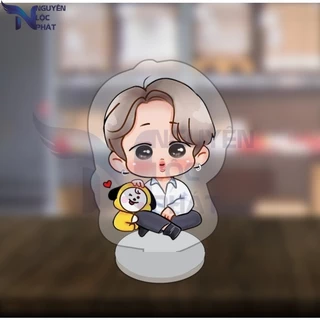 Mô hình nhân vật standee Kook - Tea - Kpop - BTS chibi 2cm/5cm/10cm