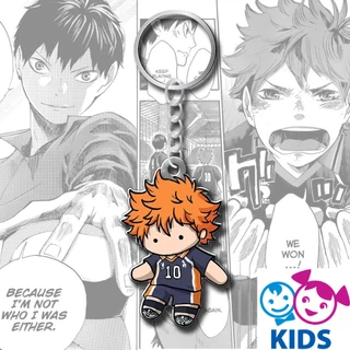 Móc khóa 4cm anime Haikyuu Shoyo Hinata Yu Nishinoya Oikawa Kozume Bokuto Manga Hoạt Hình Nhật Bản NLP