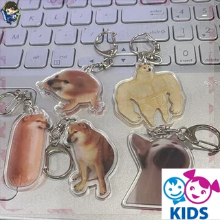 Móc Khóa 3cm Hình Chú Chó Shiba Inu Dễ Thương NLPSHOP anime