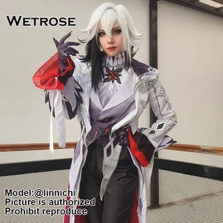 [Wetrose] Genshin Impact New Arlecchino The Knave Fatui Harbingers Cosplay Costume Cosplay Set