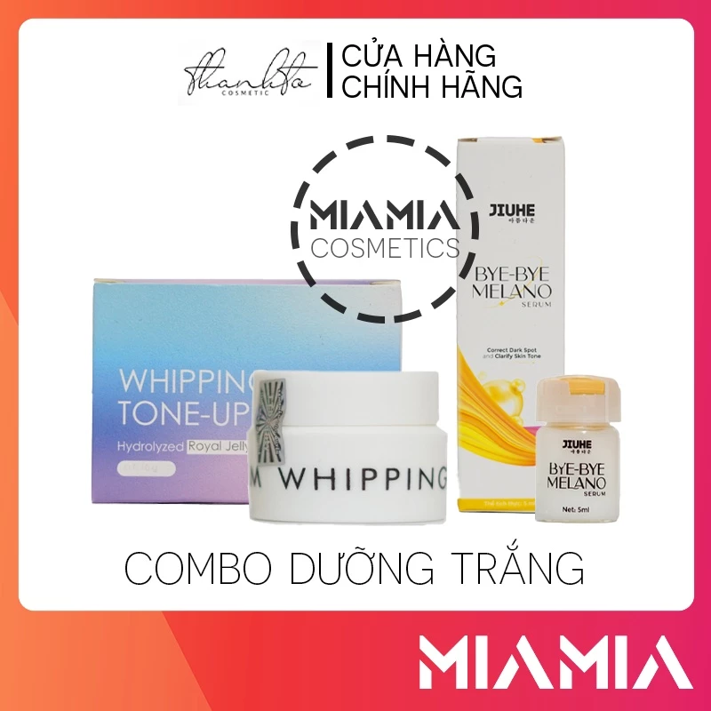 Combo Kem Face Jiuhe Thanh Tô + Serum Thâm Jiuhe Thanh Tô Cosmetics Giá Sỉ Chính Hãng