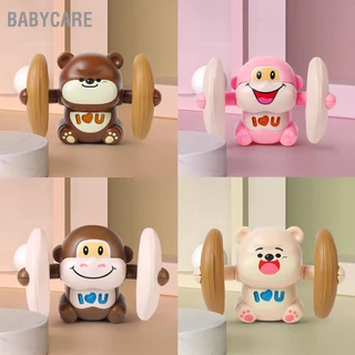 Babycare Có hàng sẵn Đồ chơi cảm ứng điện tử Hình dạng dễ thương bền có thể xoay đầy màu sắc cho trẻ em