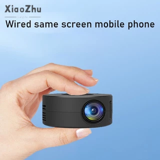 xiaozhubangchu Máy chiếu gia đình YT200 micro cầm tay mini cầm tay chiếu điện thoại di động cho trẻ em