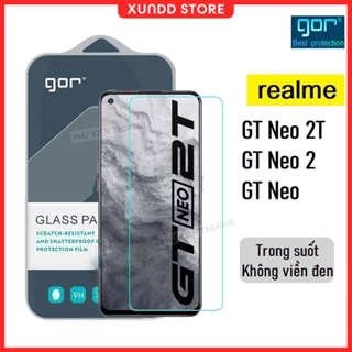 Kính cường lực Gor Realme GT Neo 2/ GT Neo 5/5SE, Realme GT 5G/ GT Neo/ GT Neo 2T/ Neo3 Trong Suốt Cao Cấp - Hãng Gor