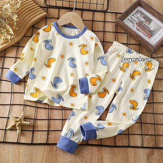 Joyncleon Bộ Đồ Ngủ Vải cotton Thiết Kế Dễ Thương Cho Bé