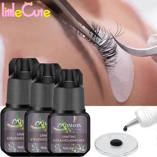 Keo Dán Lông Mi Giả / gel Nối Mi Trong Suốt 60 Ngày Khô Nhanh Chống Nước Không Gây Kích Ứng 5ml