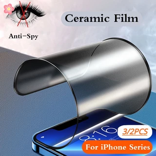 Set 2 / 3 Kính Cường Lực Bảo Vệ Màn Hình Chống Nhìn Trộm Cho iphone 14 13 12 11 pro max 15 plus xs x xr 7 8 15 14