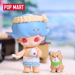 Pop mart dimoo Đồ Chơi Mô Hình Búp Bê Vô Tuyết Ăn Đá Ngày Hè Chính Hãng Dễ Thương Kèm Túi Đựng Bí Ẩn Làm Quà Tặng Cho Bé Gái