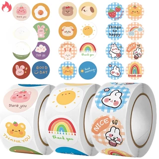 Cuộn 500 sticker dán kích thước 1 inch RYVN