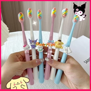 Sanrio Bàn Chải Đánh Răng Lông Mềm Họa Tiết melody keroppi Tutz-Za Màu Xanh Lá Thái Lan