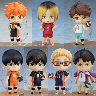 Áo Thun In Hình Haiekyu!!! Mô Hình Nhân Vật hinata shoyo tobio Kitsukishima oikawa tooru kozume kenma ushijima wakatoshi nendoroid