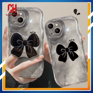 Ốp Điện Thoại Viền Cong Hình Nơ 3d diy Kèm Giá Đỡ Cho Redmi 10 9 10X 10C 12 12C 11A A1 A2 A1+ A2+ 9A 9AT 9i 9C NFC 9T 9 Power Note 8 10S 9S 11 11S 12 12S 9 10 PRO MAX POCO C50 C55 M2 M3 X3 2 PRO NFC