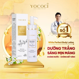 Kem Dưỡng Trắng Da Toàn Thân Cao Cấp Yococi White Perfect Body Lotion 150g dưỡng trắng sáng mịn màng cho da body