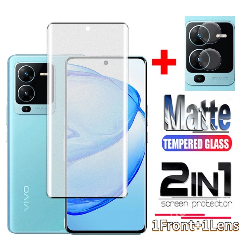 Kính Cường Lực Nhám Bảo Vệ Camera 2 Trong 1 Cho vivo V25 Pro 5G V25Pro V 25 2022