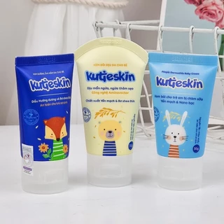 Bộ 3 KutieSkin cho bé - Kem chàm sữa, kem dịu mẩn ngứa, kem dưỡng ẩm cho trẻ sơ sinh và trẻ nhỏ