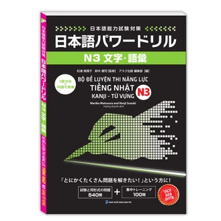 Sách - bộ đề luyện thi năng lực tiếng Nhật - N3 Ngữ pháp -Minh Thắng book