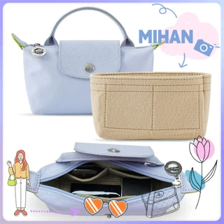 LONGCHAMP Mihan1 Túi Nỉ mini Nhiều Ngăn Đựng Đồ Du Lịch Tiện Lợi