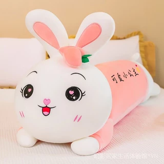 Popular Rabbit Plush Toy Rabbit Doll plus Size Bar Sleeping Pillow Pillow Doll Children's Birthday Gifts Female to Sleep with Et7h