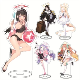 Mô hình Standee Blue Archive Misono Mika Shirasu Azusa Yutori Natsu Acrylic 1 Phụ kiện trang trí để bàn góc học tập