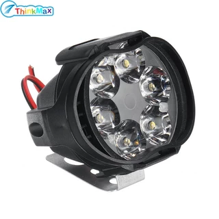 6 Đèn pha phụ trợ Led cho đèn pha xe máy Đèn xe 6led Đèn pha phụ trợ Độ sáng Đèn xe điện