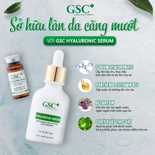 Serum cấp nước dưỡng ẩm GSC Hàn Quốc HYALURONIC SERUM 50ml cấp ẩm phục hồi mọi loại da - CHÍNH HÃNG ĐỦ TEM